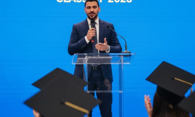 كداعم رئيسي للشباب العربي.. الدكتور أحمد عادل يشارك في تخريج أطباء المستقبل بجامعة جورجيا