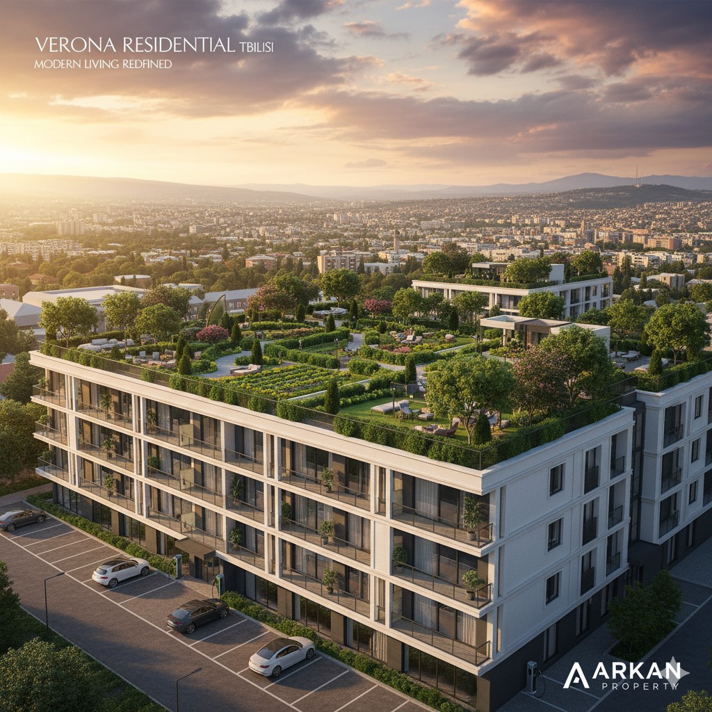 Verona Residential: Arkan Property's Architectural Masterpiece Redefining Modern Living in Tbilisi