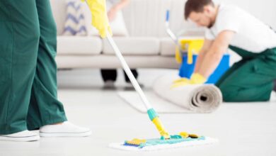 تنظيف المفروشات والسجاد